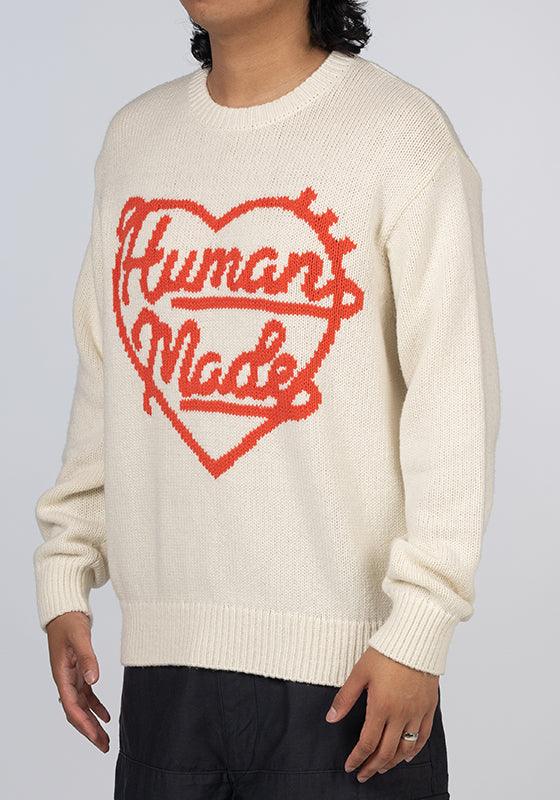 Low Gauge knit Sweater - White - LOADED