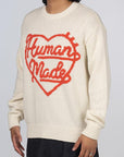 Low Gauge knit Sweater - White - LOADED