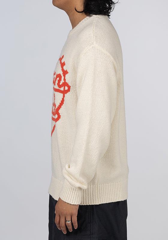 Low Gauge knit Sweater - White - LOADED