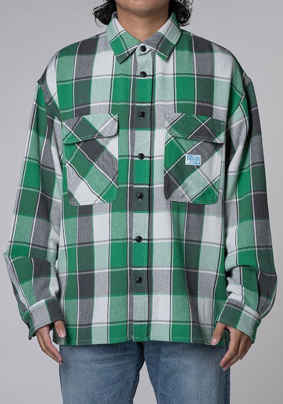 LR Cotton Plaid Shirt - Green - LOADED