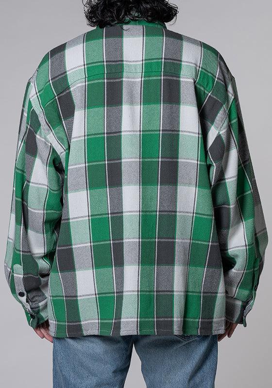 LR Cotton Plaid Shirt - Green - LOADED