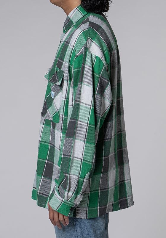 LR Cotton Plaid Shirt - Green - LOADED