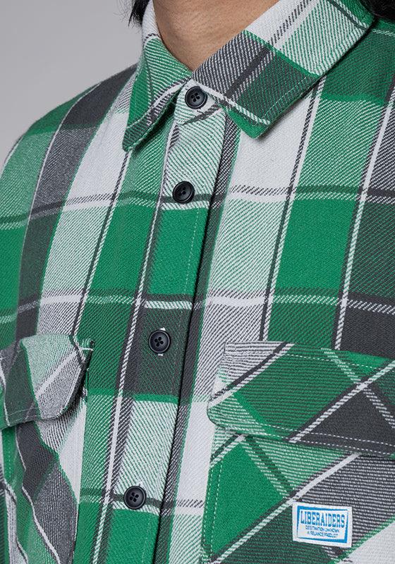 LR Cotton Plaid Shirt - Green - LOADED