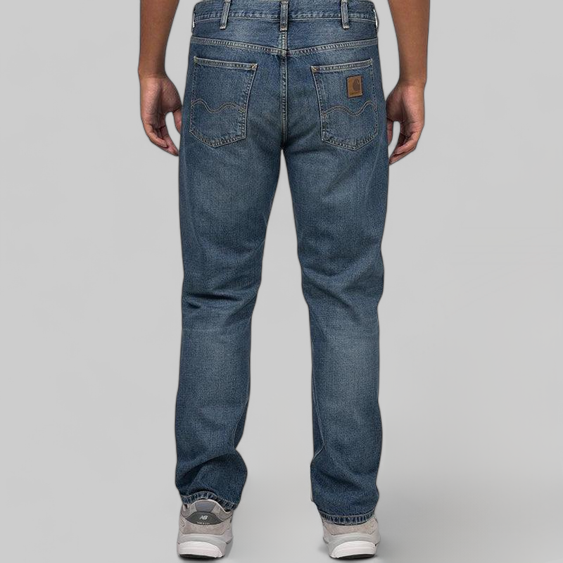 Marlow Pant - Blue Dark Used Wash