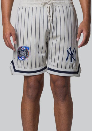 New Era New York Yankees Mesh Short Light Beige