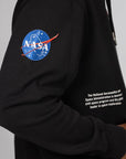 Nasa Worm Logo Hoodie - Black - LOADED