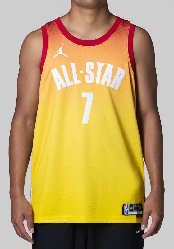 2023 NBA ALL-STAR GAME NBA CUT JERSEY YELLOW / RED, LEBRON VS GIANNIS FULL  SUBLIMATION JERSEY