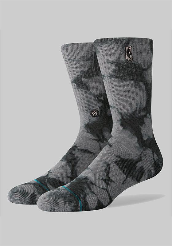 NBA Logoman Dye Socks - Dark Grey - LOADED