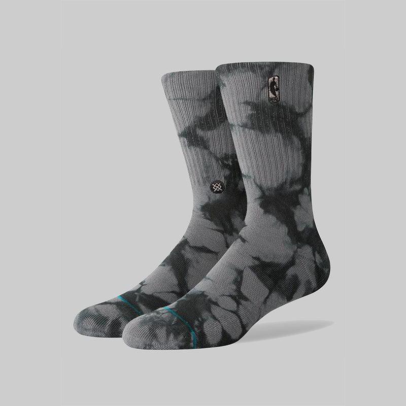 NBA Logoman Dye Socks - Dark Grey - LOADED