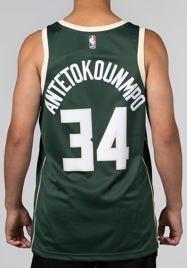 Antetokounmpo's Official Milwaukee Bucks Signed Jersey