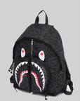 Neon Camo Shark Day Pack - Black - LOADED