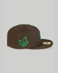 New Era Carrots Stem Fitted Hat - Brown - LOADED