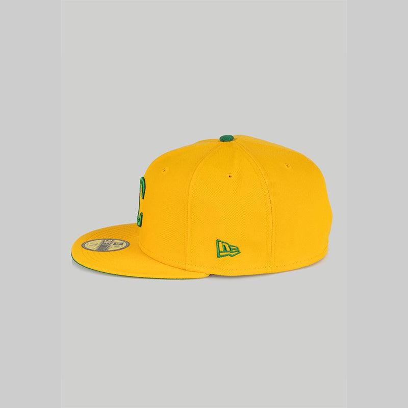 New Era Carrots Stem Fitted Hat - Yellow - LOADED