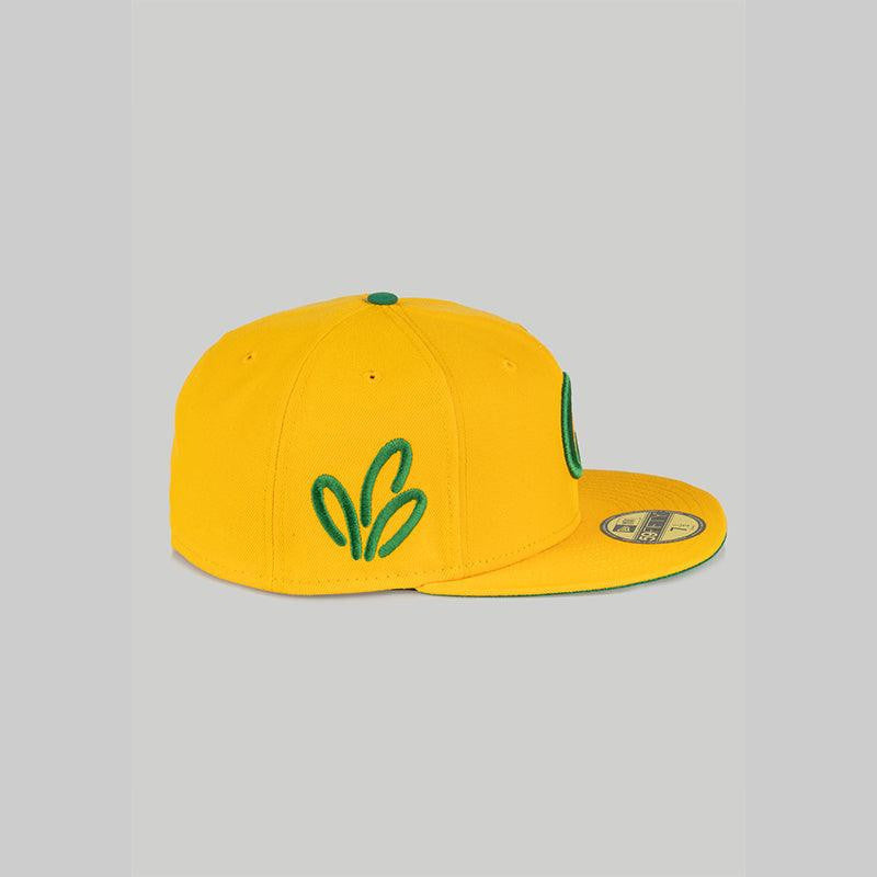 New Era Carrots Stem Fitted Hat - Yellow - LOADED