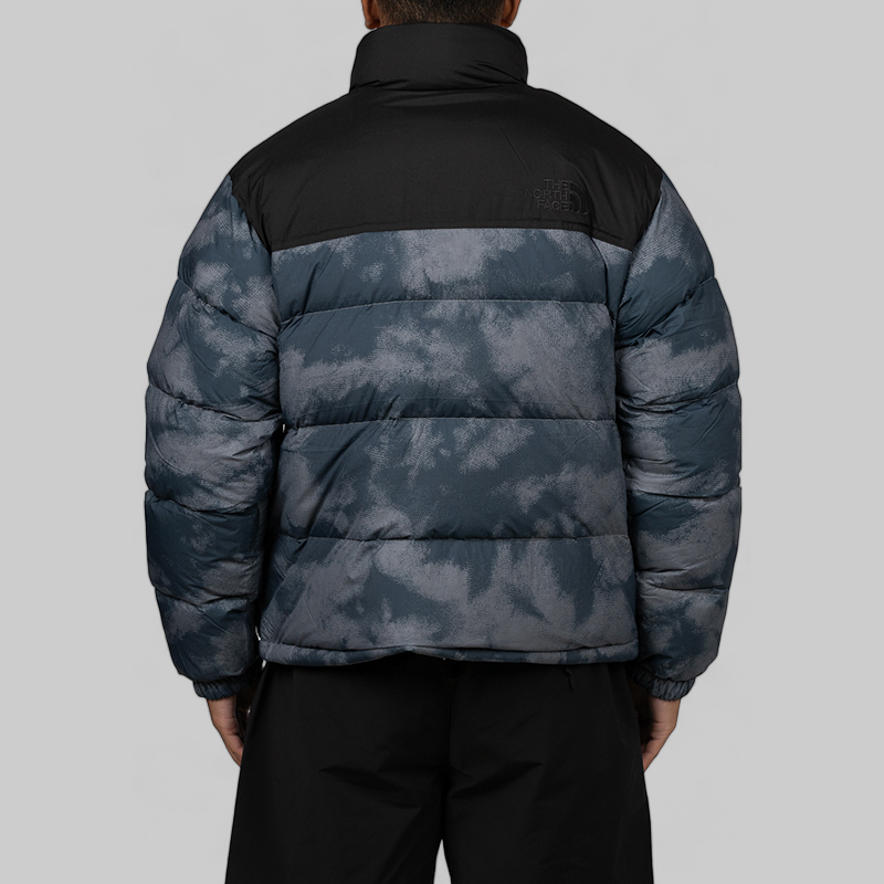 1992 Crinkle Reversible Nuptse Jacket - Blue Dusk