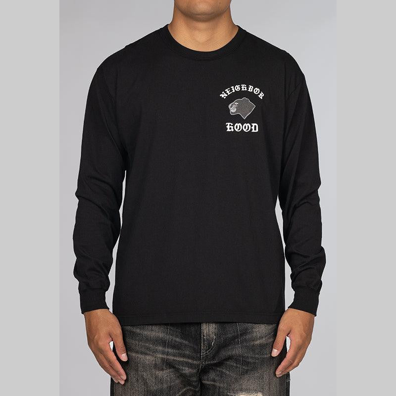 NH . Tee Long Sleeve-10 - Black - LOADED