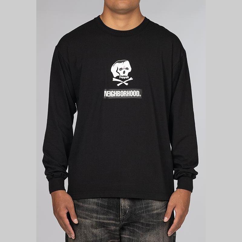 NH . Tee Long Sleeve-15 - Black - LOADED