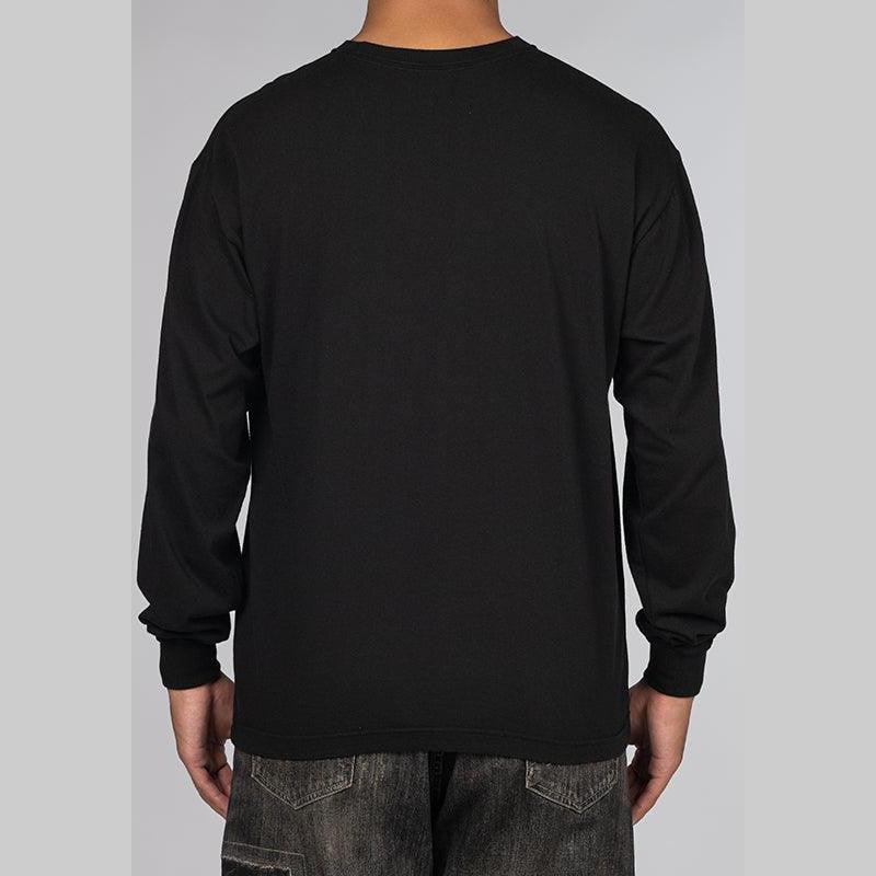 NH . Tee Long Sleeve-15 - Black - LOADED