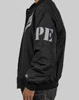 NH X Public Enemy X Majestic Baseball Jacket - Black - LOADED