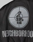 NH X Public Enemy X Majestic Baseball Jacket - Black - LOADED