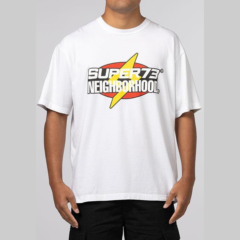 NH X Super73 T-Shirt - White - LOADED