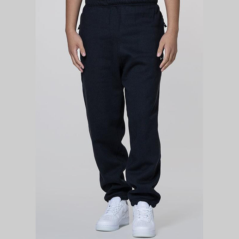 NikeLAB Fleece Cuffed Pant - Black/White - LOADED