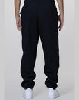 NikeLAB Fleece Cuffed Pant - Black/White - LOADED