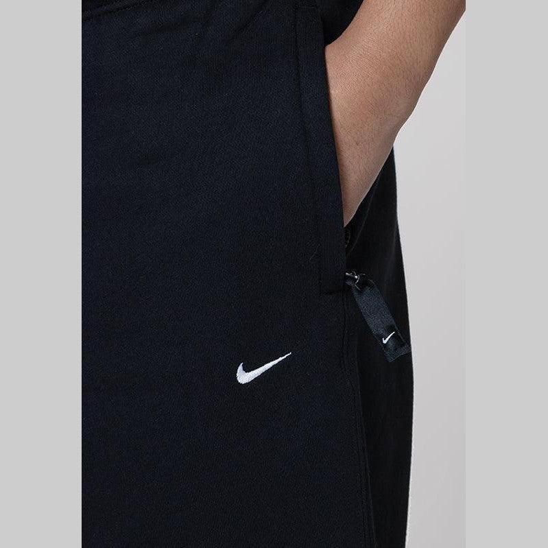 NikeLAB Fleece Cuffed Pant - Black/White - LOADED