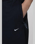 NikeLAB Fleece Cuffed Pant - Black/White - LOADED