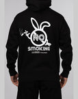 NO SMOKING Hoodie - Black - LOADED