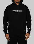 NO SMOKING Hoodie - Black - LOADED