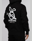 NO SMOKING Hoodie - Black - LOADED