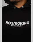 NO SMOKING Hoodie - Black - LOADED