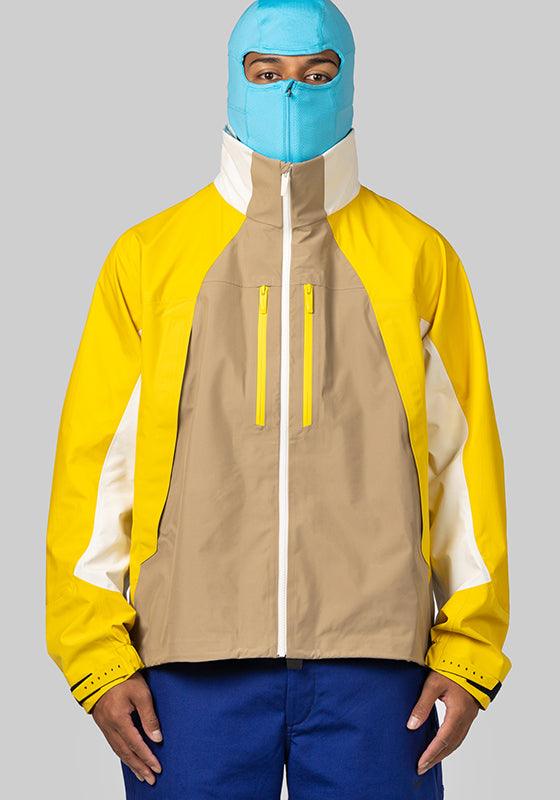 NOCTA X L&#39;ART Balaclava Tech Hooded Jacket - Khaki/Vivid Sulfur - LOADED