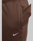 NRG W NikeLAB Fleece Pant - Baroque Brown/White - LOADED