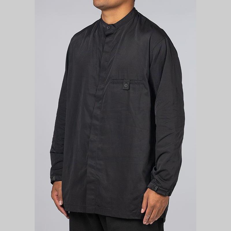 Nylon Twill Shirt - Black - LOADED