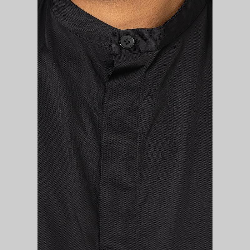 Nylon Twill Shirt - Black - LOADED