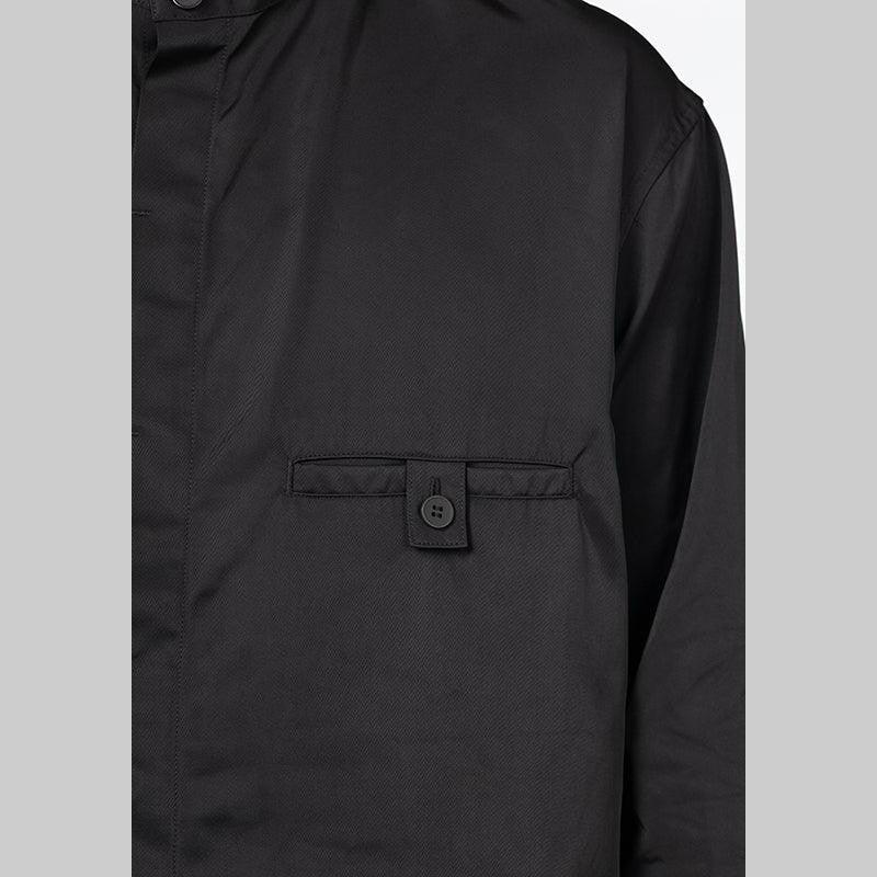 Nylon Twill Shirt - Black - LOADED