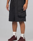 Nylon Twill Short - Black - LOADED