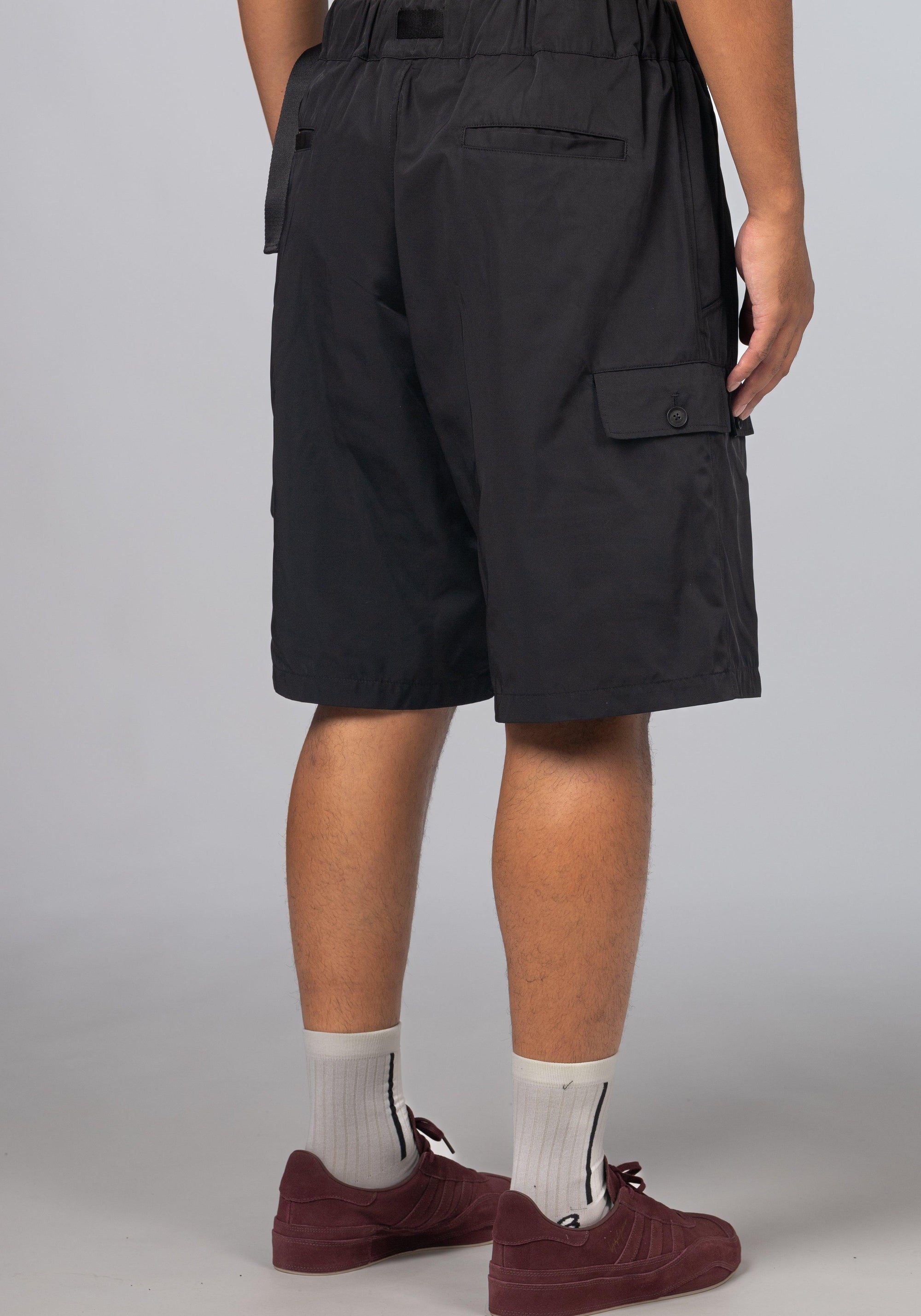 Nylon Twill Short - Black - LOADED