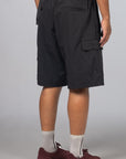 Nylon Twill Short - Black - LOADED