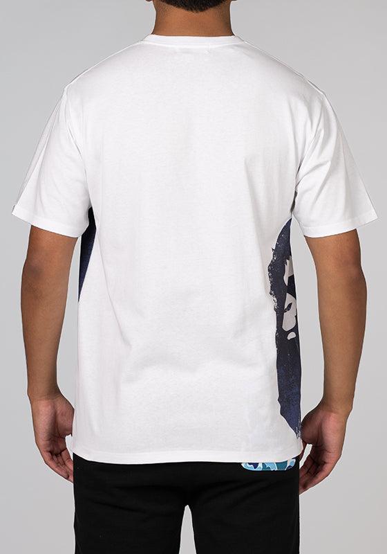 Overprinted Multi Ape Head T-Shirt - White - LOADED