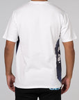 Overprinted Multi Ape Head T-Shirt - White - LOADED