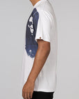 Overprinted Multi Ape Head T-Shirt - White - LOADED