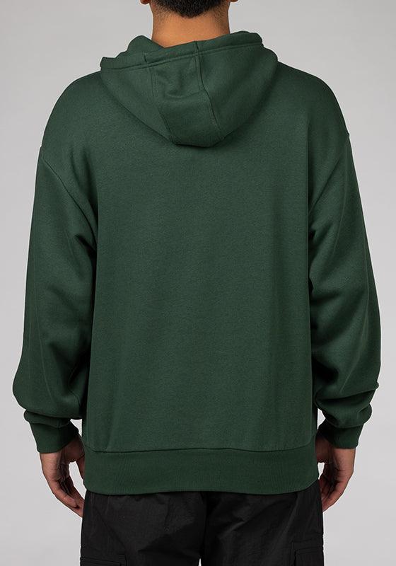 Oversized New York Yankees Hoodie - Dark Green - LOADED