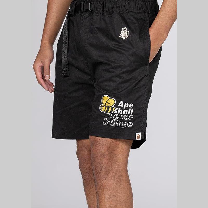 Patchwork Eazy Short - Black - LOADED