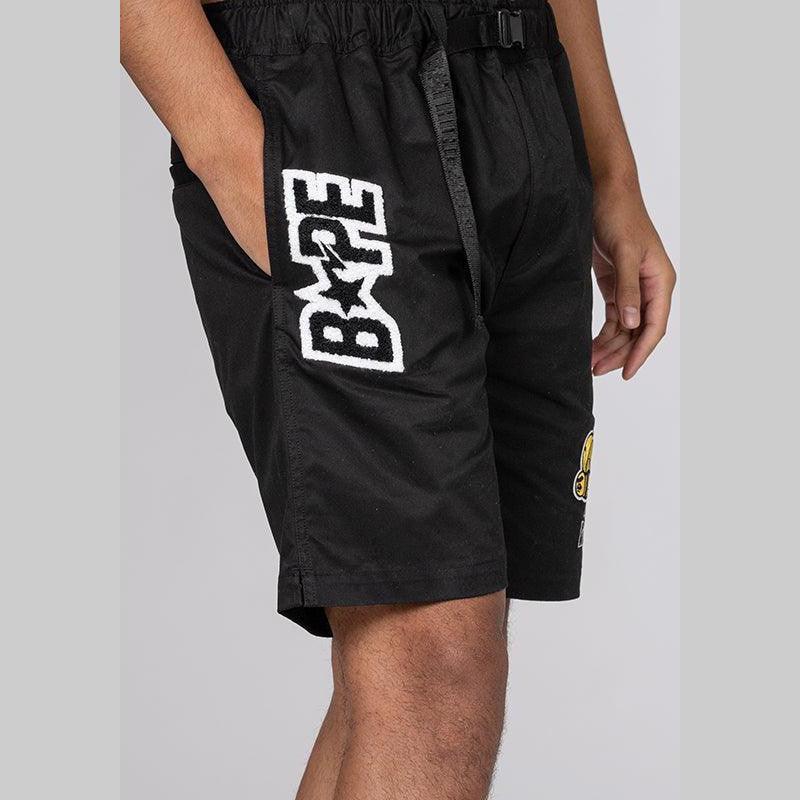 Patchwork Eazy Short - Black - LOADED