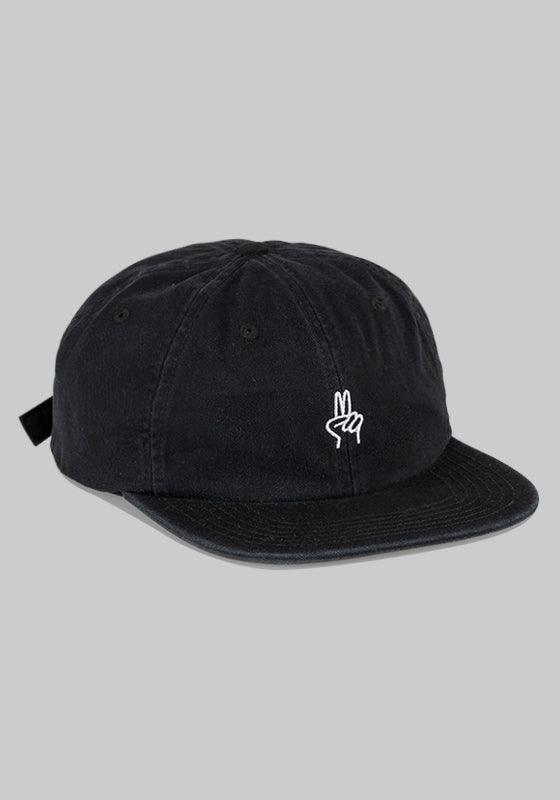 Peace Polo Hat - Vintage Black - LOADED