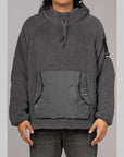 Pile Fleece Hoodie - Grey - LOADED