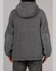 Pile Fleece Hoodie - Grey - LOADED